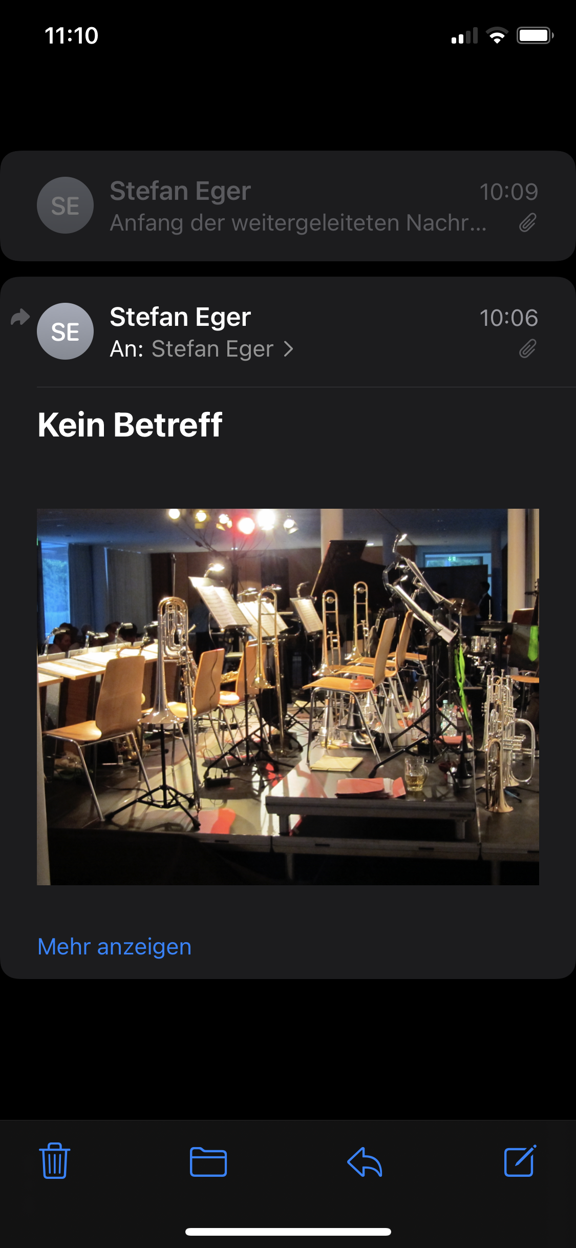 Kleinanzeige Trompete und Posaune für Big Band gesucht  - Bild 1