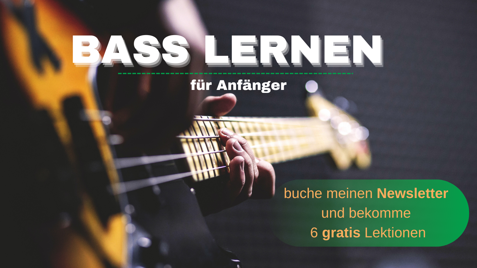Kleinanzeige Gratis Bass lernen - Bild 1