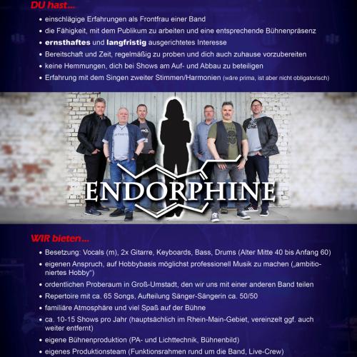 Kleinanzeige SÄNGERIN gesucht: Coverband (Rock + Pop) aus Darmstadt - Bild 1