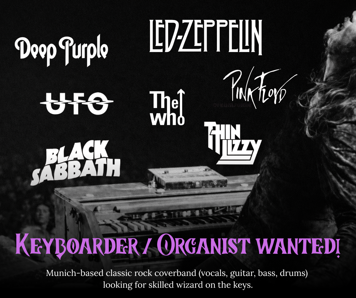 Kleinanzeige Keyboarder gesucht! 🎹✨🤘 - Bild 1