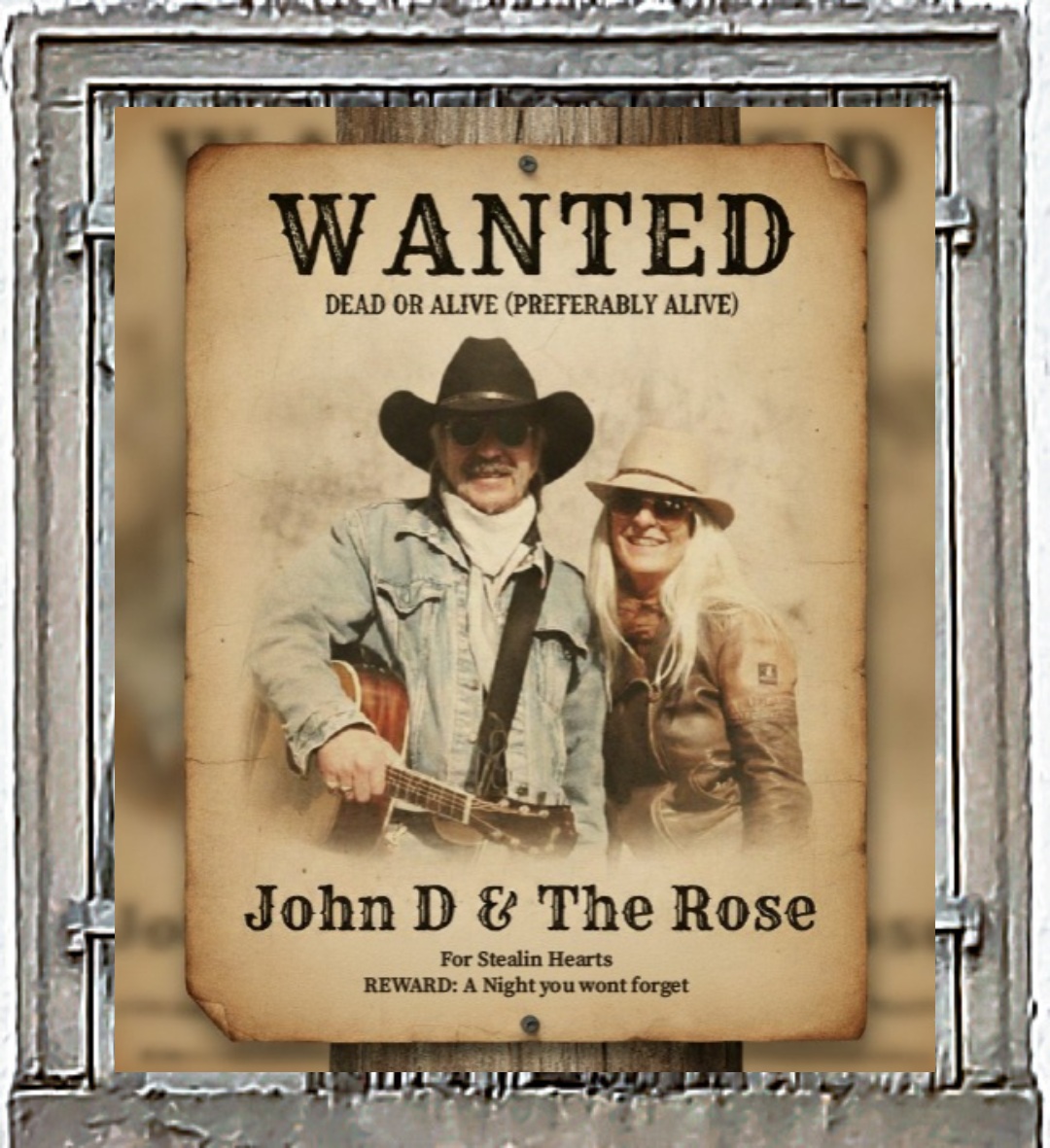 Kleinanzeige John D. And The Rose sucht Cajon Player/Drummer  - Bild 2