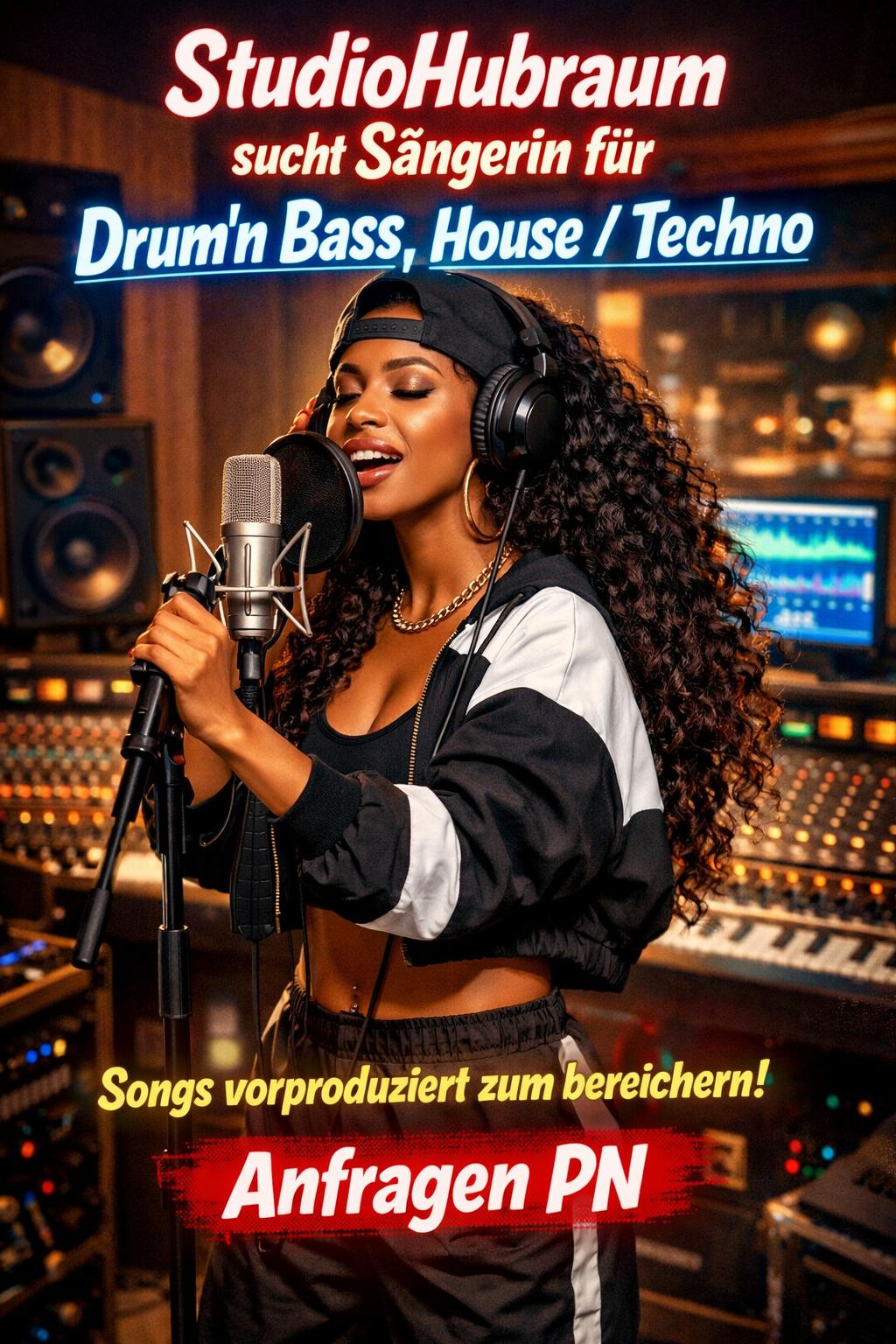 Kleinanzeige Suche Sängerin für Musikstil HipHop / Pop / Drum N Bass / Techno - Bild 1