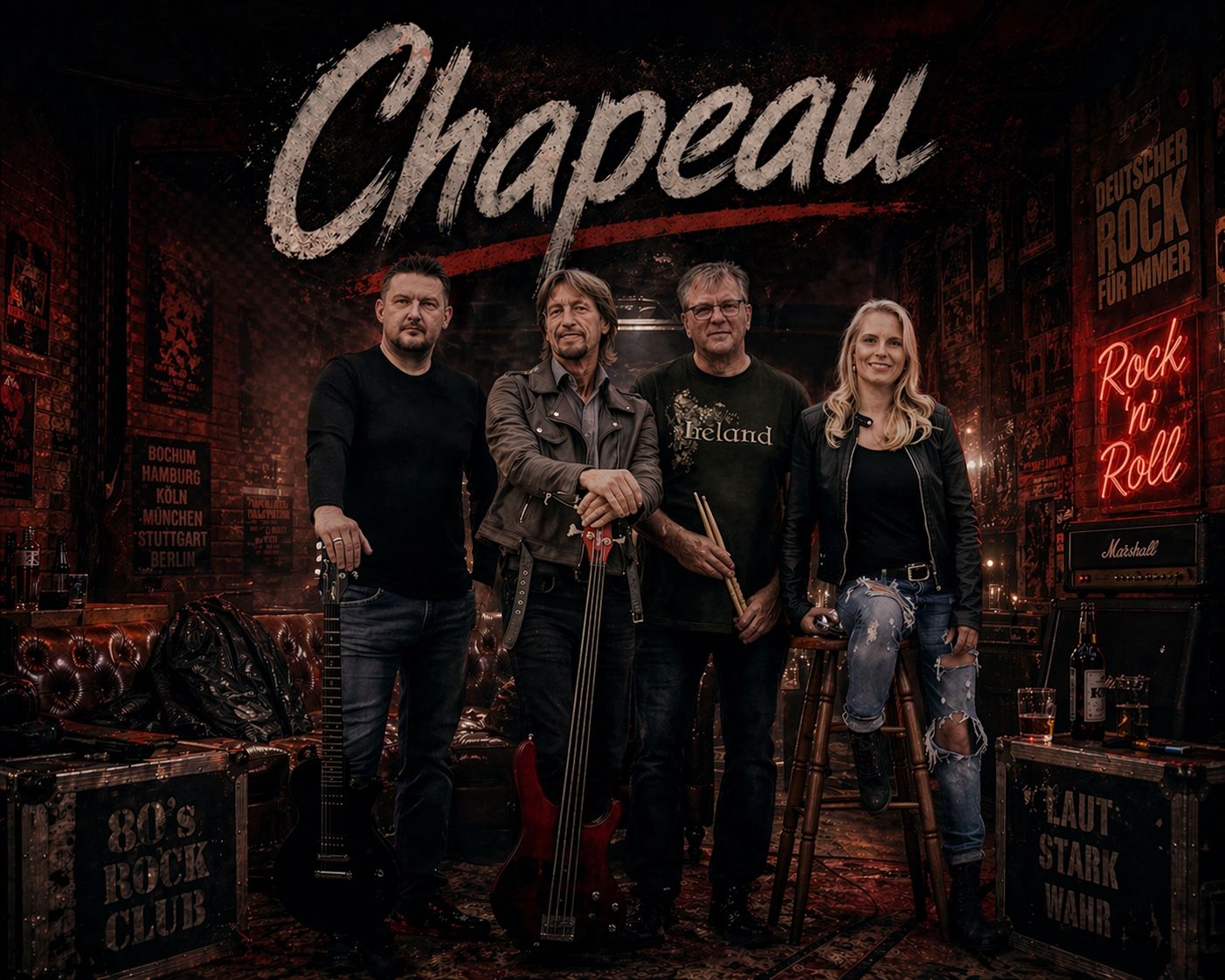 Kleinanzeige Die Band Chapeau sucht einen neuen Lead Gitarristen/in. - Bild 1