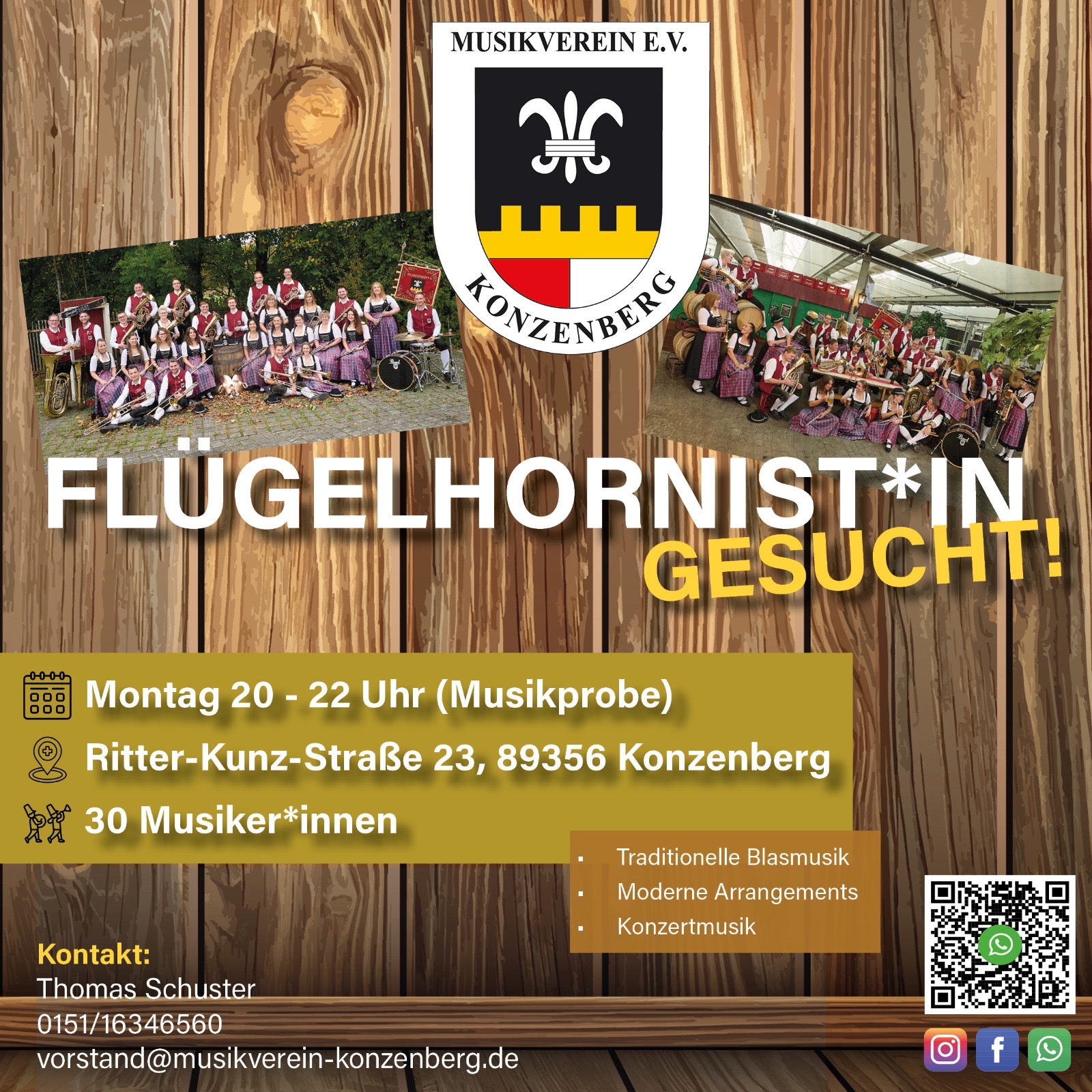 Kleinanzeige Flügelhornist*in - Bild 2