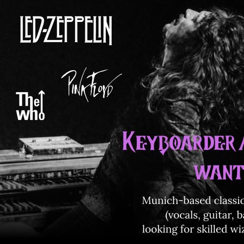 Kleinanzeige Keyboarder gesucht! Keyboarder wanted! - Bild 1