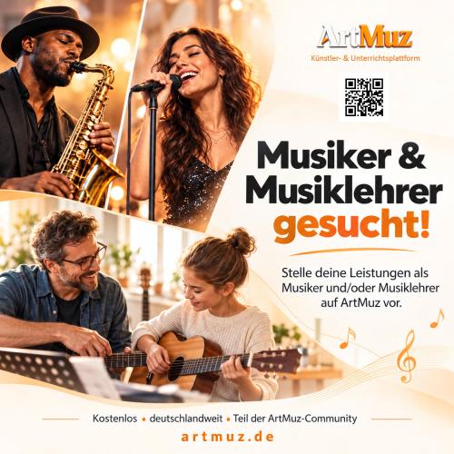Kleinanzeige 🎵 Musiker und Musiklehrer gesucht! - Bild 1