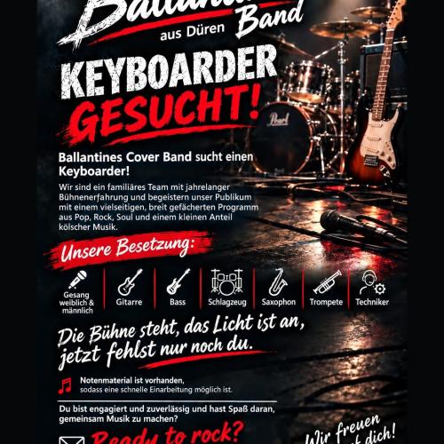 Kleinanzeige Keyboarder gesucht - Bild 1