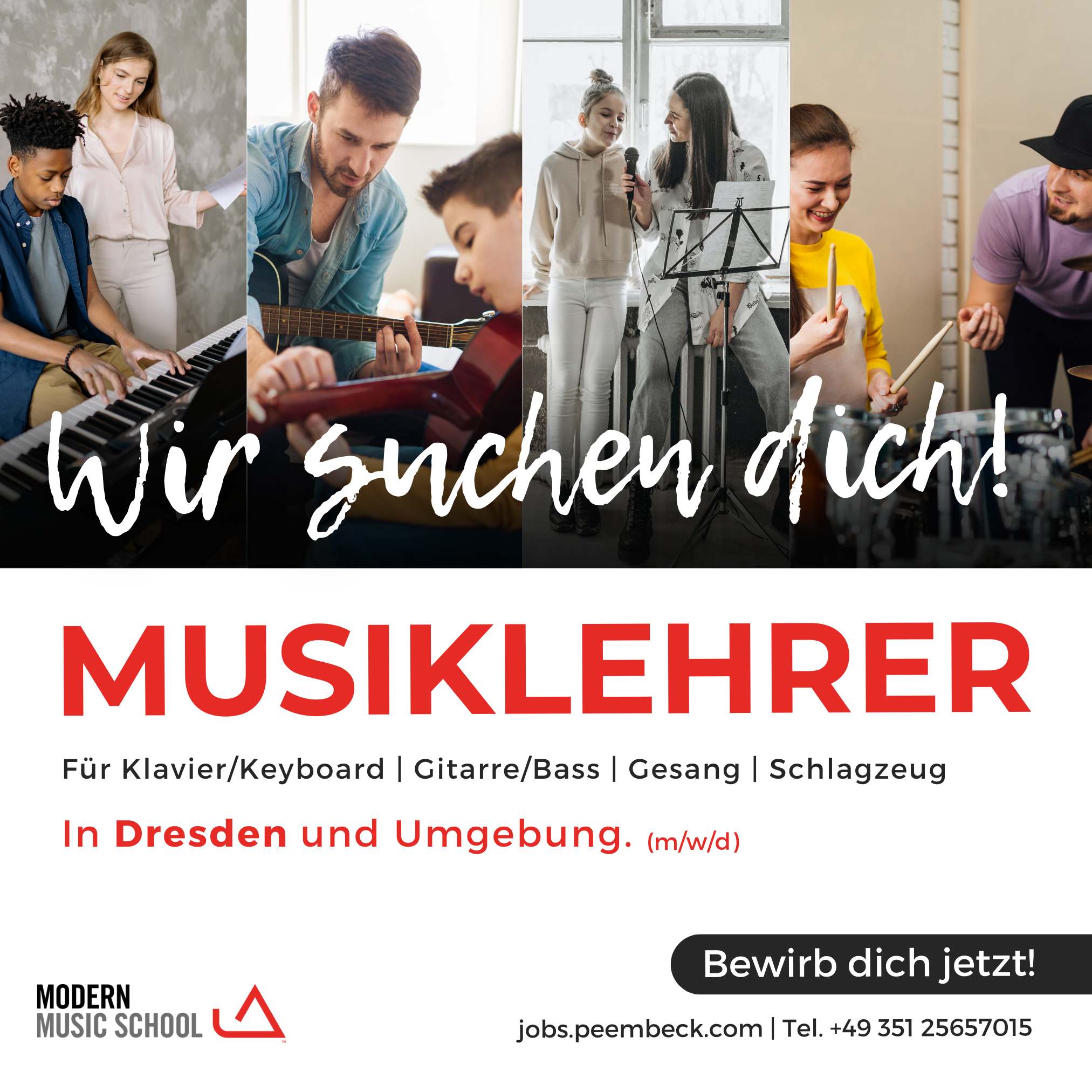 Kleinanzeige Musiklehrer - Bild 1