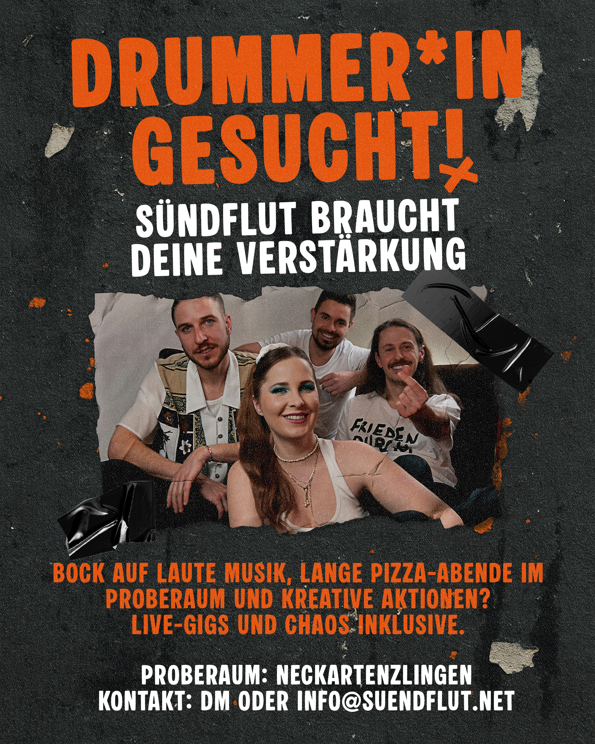 Kleinanzeige Du fehlst... Schlagzeuger*In gesucht! - Bild 1